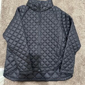 Athleta Whisper Black Quilted Jacket